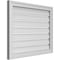 Ekena Millwork Vertical Surface Mount PVC Gable Vent: Functional, w/ 2"W x 1-1/2"P Brickmould Frame, 30"W x 24"H GVPVE30X2402SF - alternate 5
